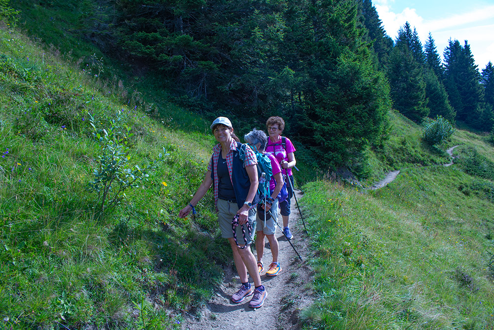 marcheur en montagne du canton de Vaud