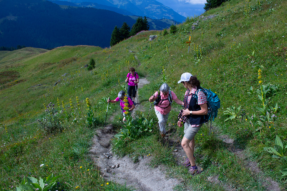 randonnée au col de la Croix